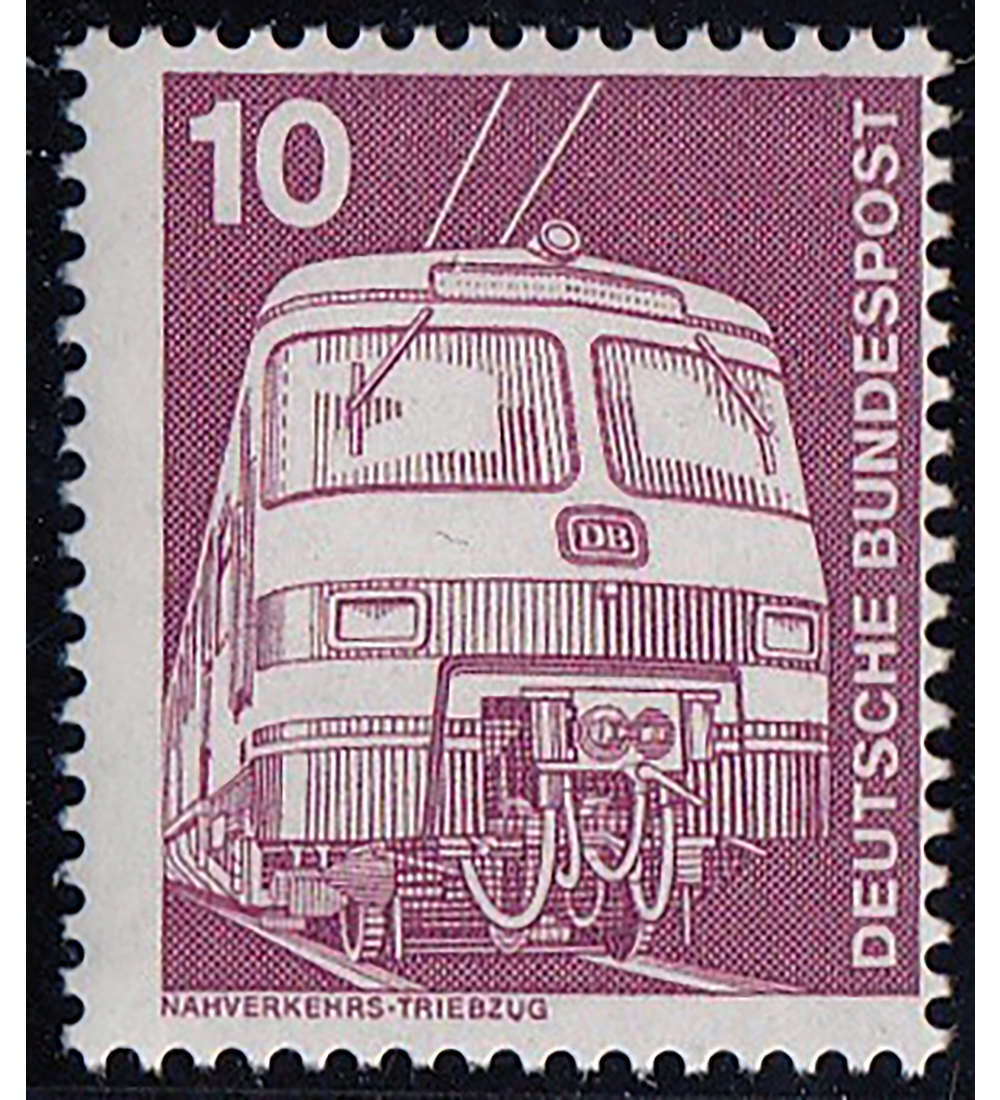 BRD Bund Nr. 847 postfrisch ** dezentriertes Markenbild