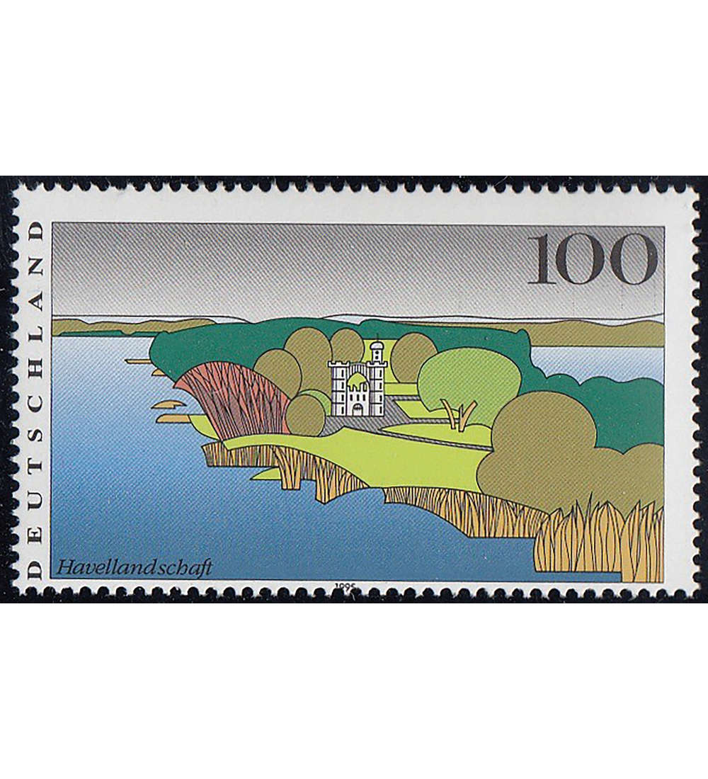 BRD Bund Nr. 1808 postfrisch ** verschobenes Markenbild