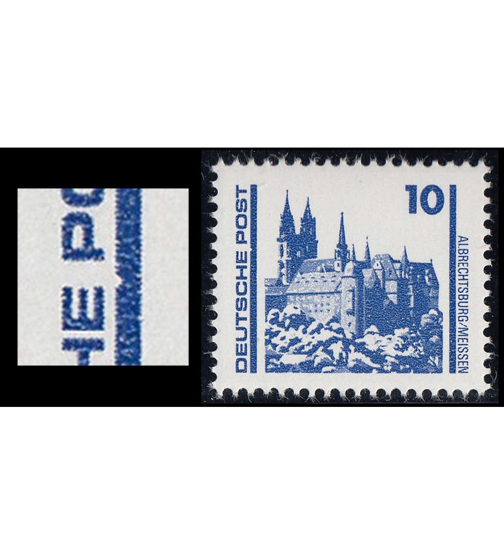 DDR Nr. 3344 I postfrisch ** Plattenfehler