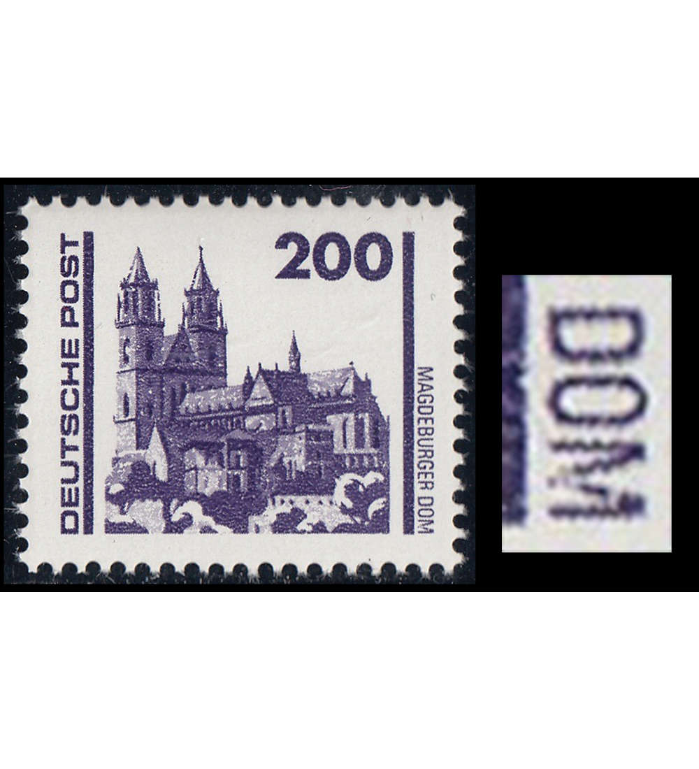 DDR Nr. 3351 I postfrisch ** Plattenfehler