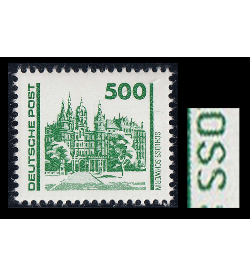 DDR Nr. 3352 I postfrisch ** Plattenfehler