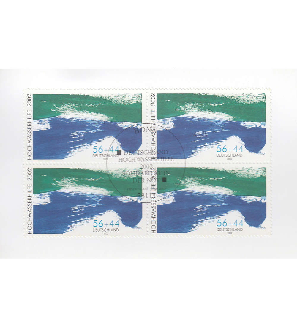 BRD Bund Nr. 2278 AII gestempelt Viererblock