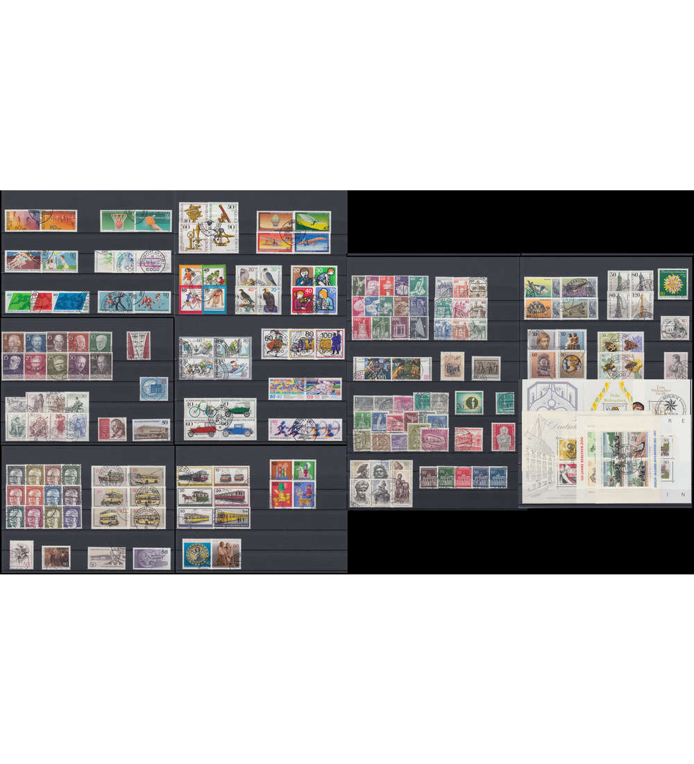 Berlin Komplettausgaben gestempelt