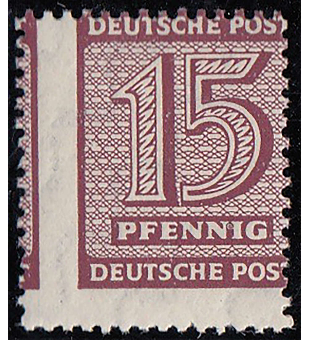 SBZ Nr. 133 postfrisch ** Verzhnung