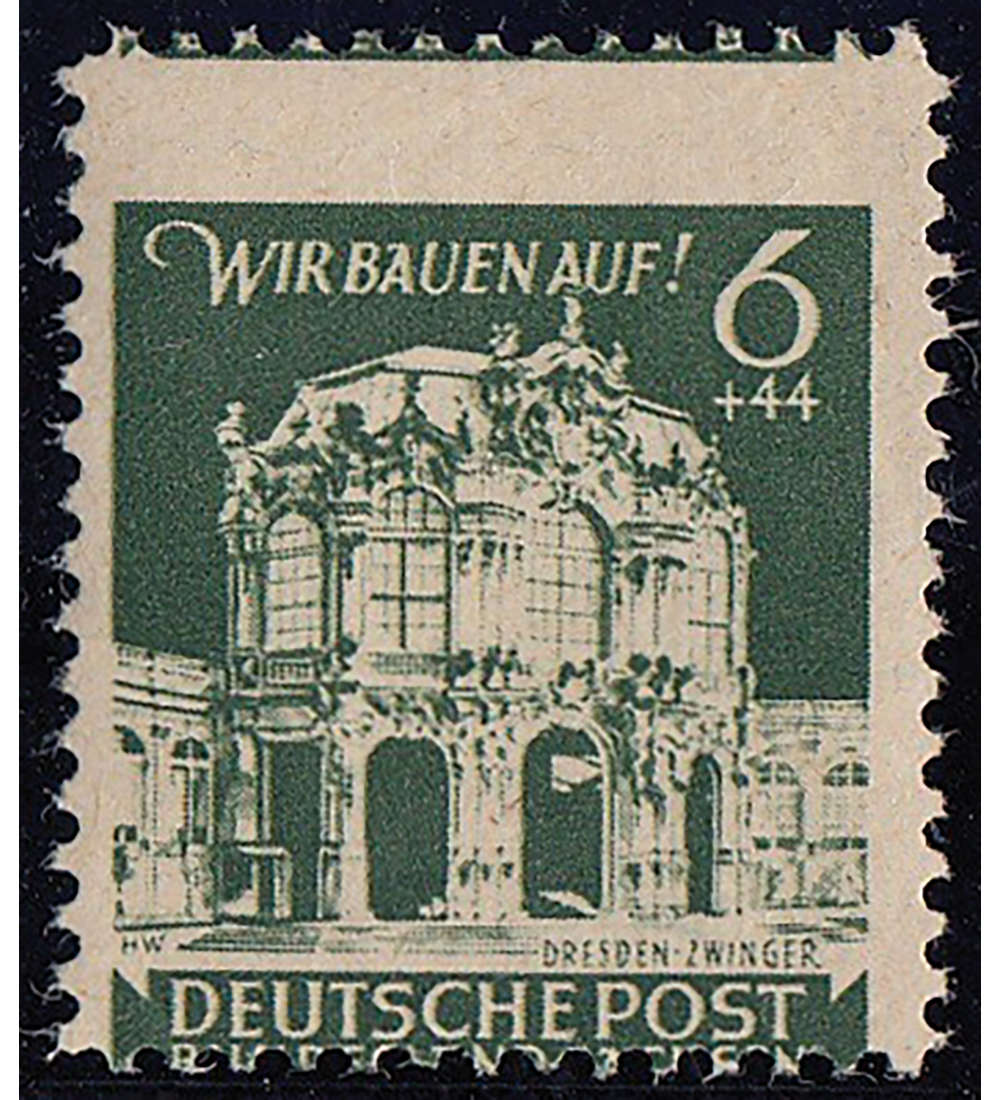 SBZ Nr. 64 postfrisch ** verschobenes Markenbild