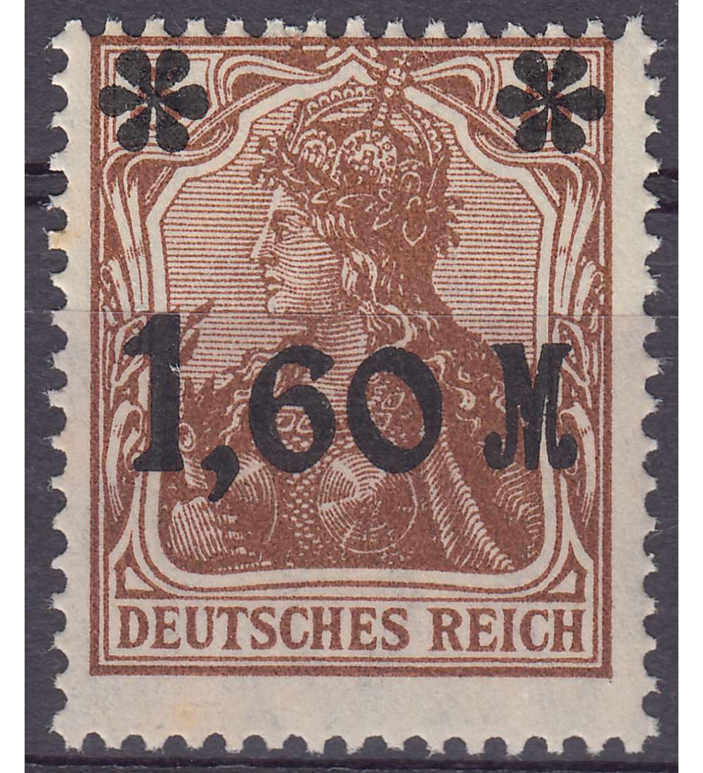 Deutsches Reich Nr. 154 postfrisch ** verschobenes Markenbild