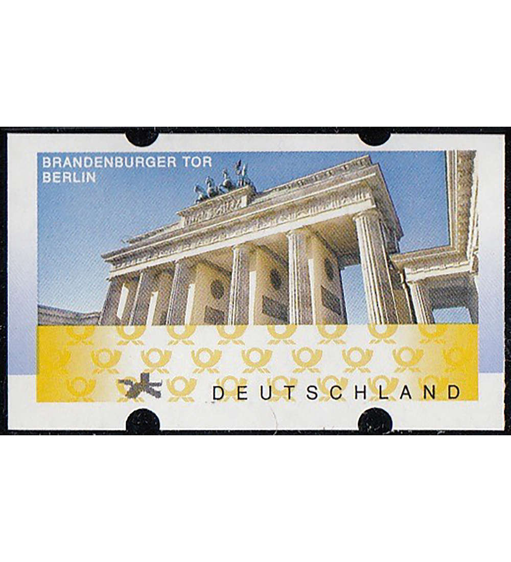 BRD Bund ATM Nr. 6 postfrisch ** Leerfeld mit Zhlnummer