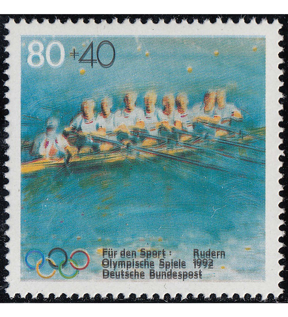 BRD Bund Nr. 1593 postfrisch ** Passerverschiebung
