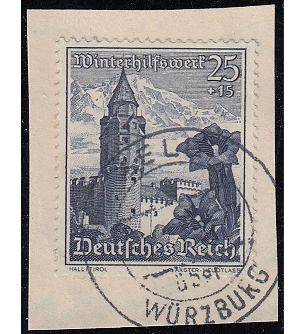 Deutsches Reich mit Nr. 682 auf Briefstck