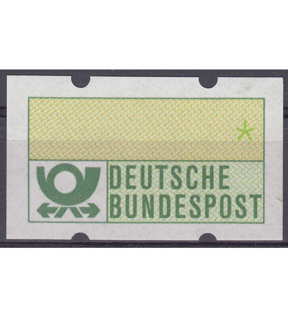 BRD Bund ATM Nr. 1 Leerfeld postfrisch **