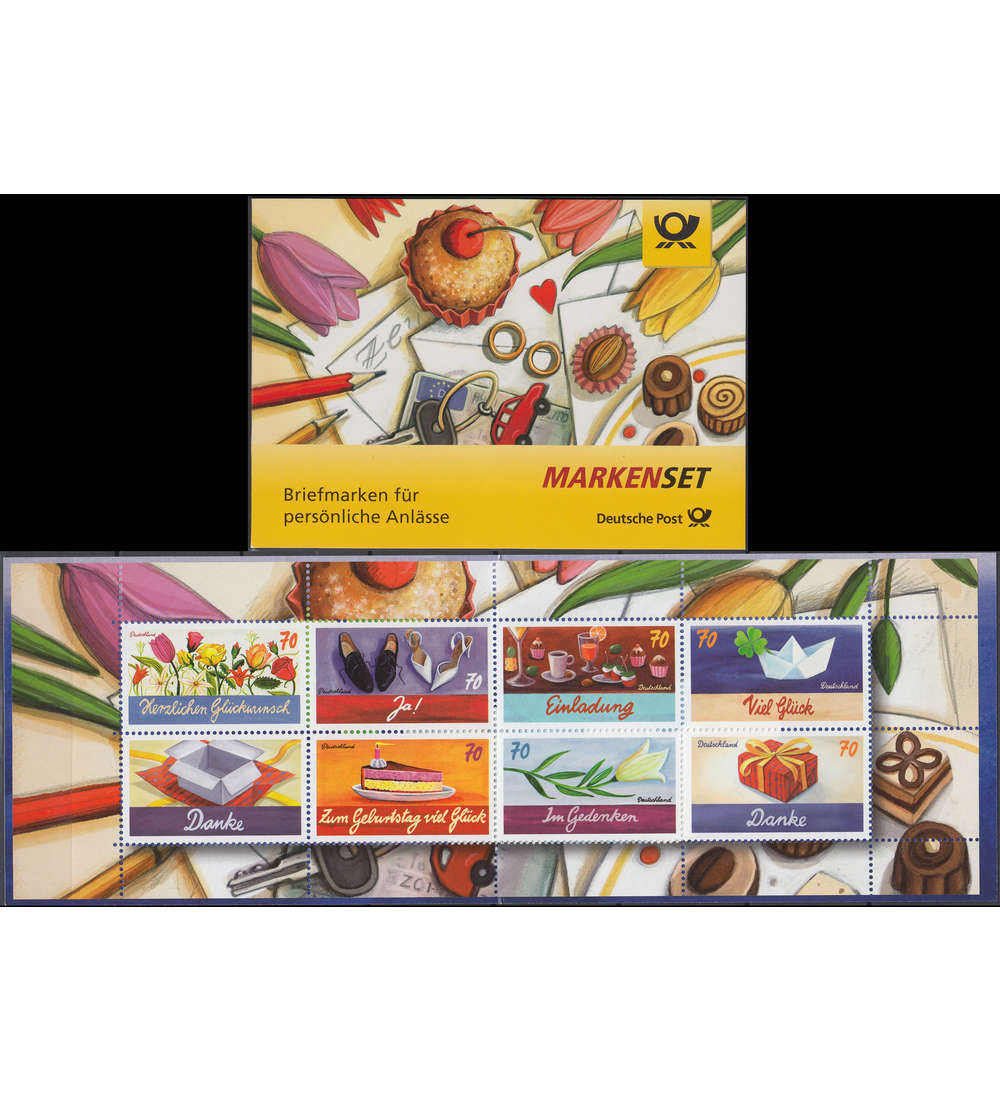 BRD Bund Markenheft Nr. 111 Grumarken 2018 postfrisch **