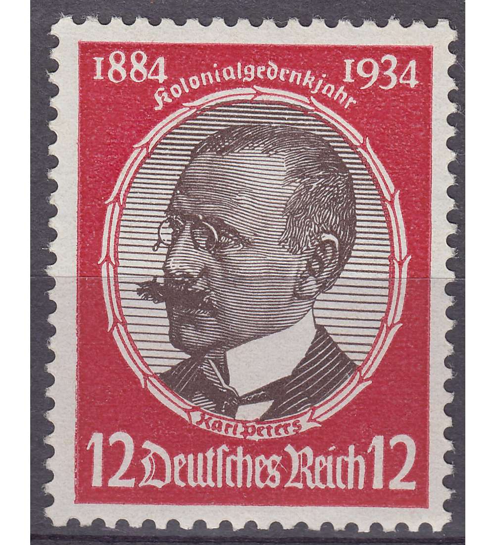 Deutsches Reich Nr. 542y postfrisch ** waagerechte Gummiriffelung
