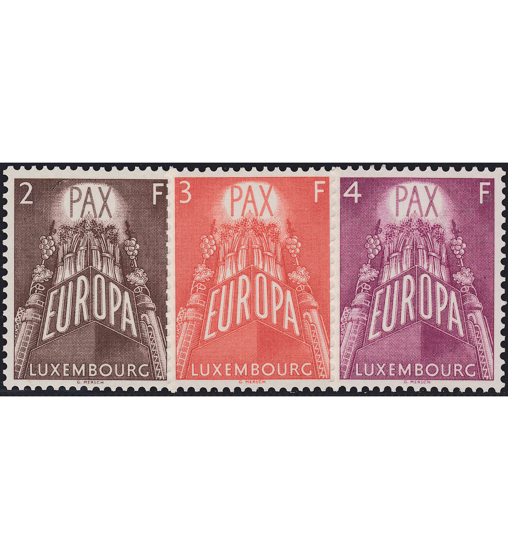 Luxemburg Nr. 572-574 postfrisch ** Europa-CEPT 1957