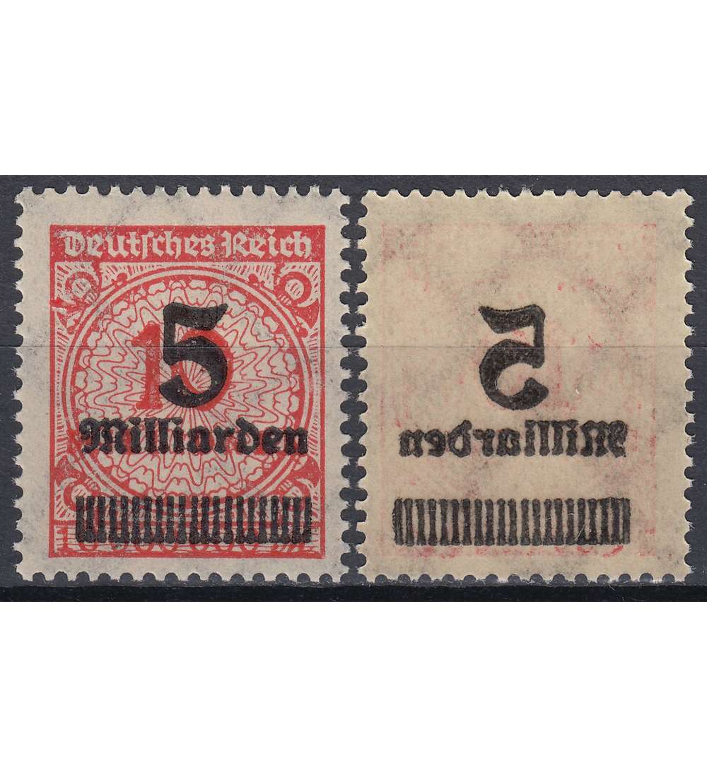 Deutsches Reich Nr. 334 postfrisch ** Aufdruck auf Gummiseite