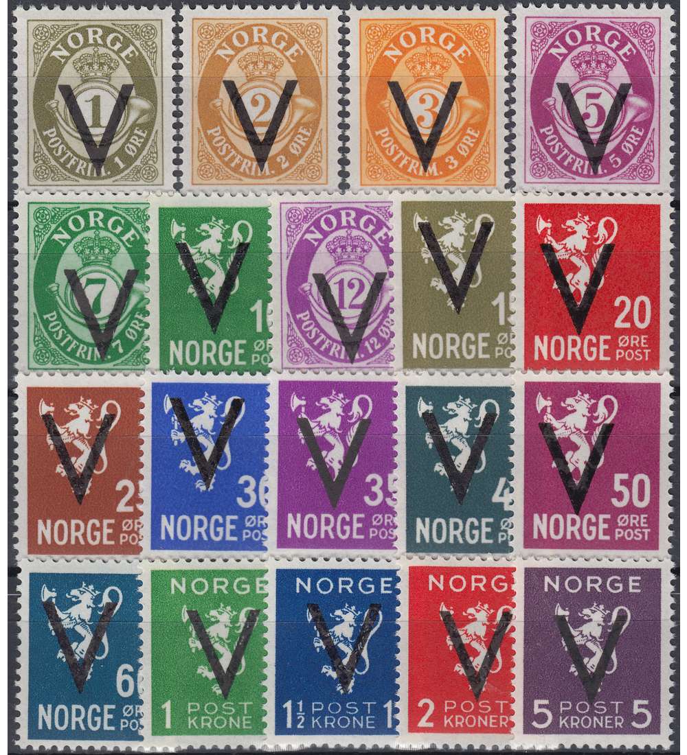 Norwegen Nr. 237-256 Y postfrisch **