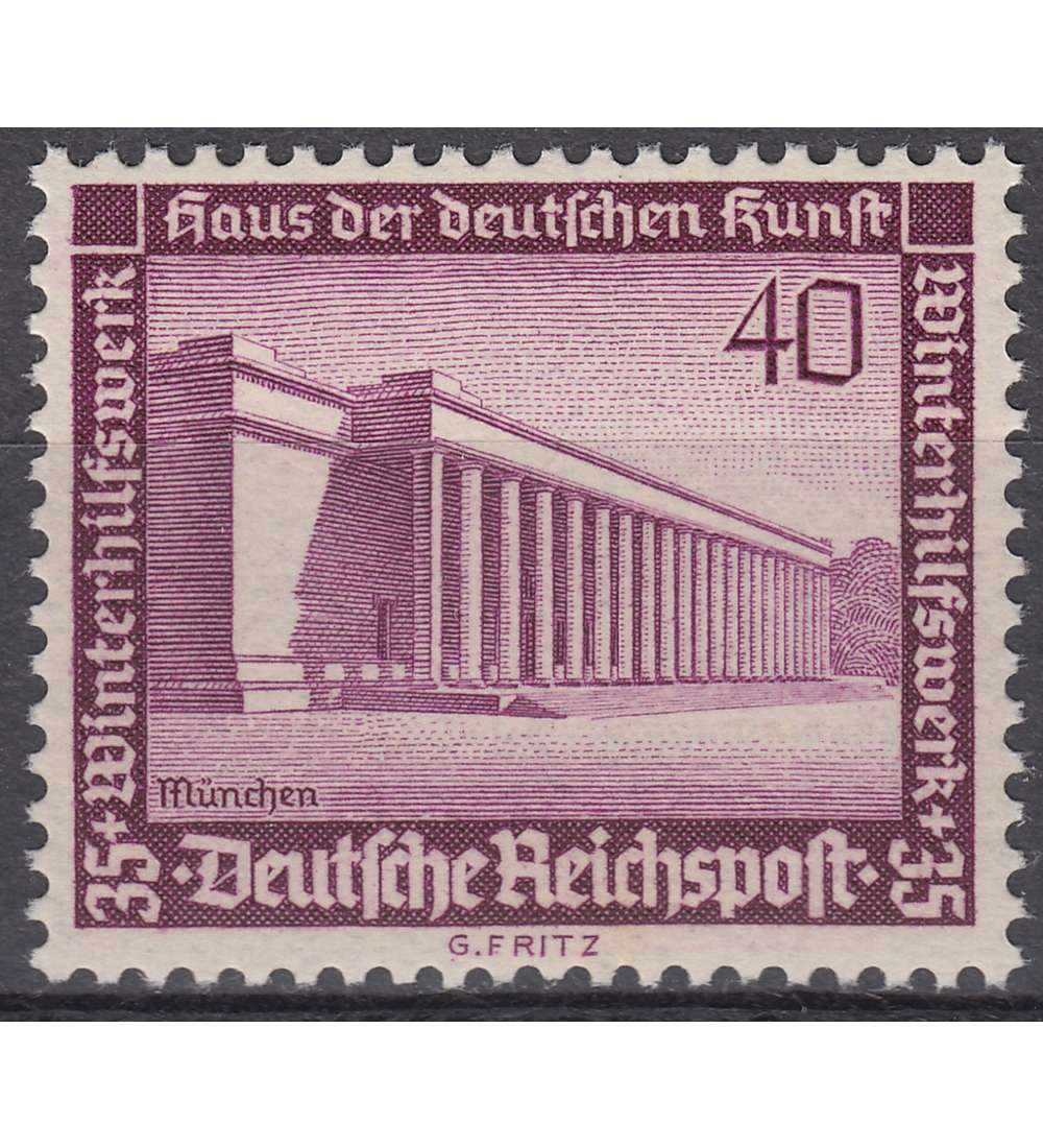Deutsches Reich Nr. 642 postfrisch ** 40 Pfg. Bauten WHW 1936