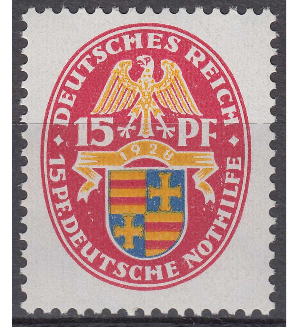 Deutsches Reich Nr. 427 X postfrisch ** stehendes Wasserzeichen