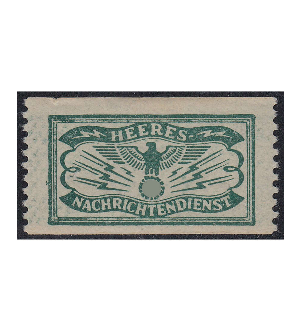 Feldpost/Luftpost-Verschlumarke Nachrichtendienst