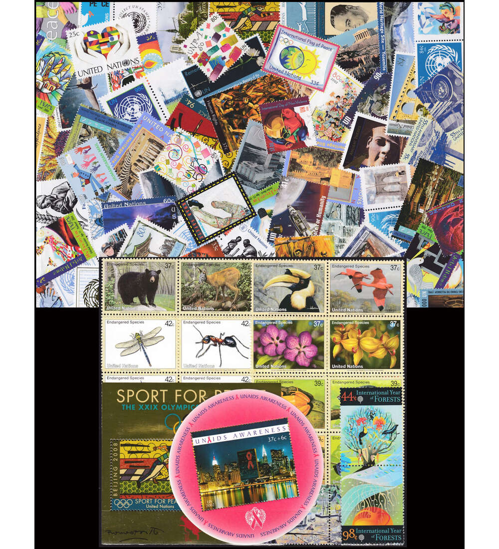 UNO New York postfrisch ** Kollektion 3