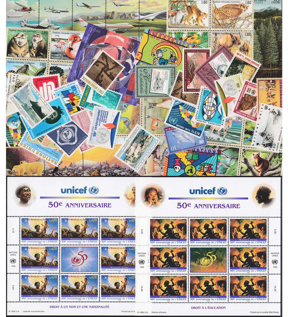 UNO Genf postfrisch ** Kollektion 2