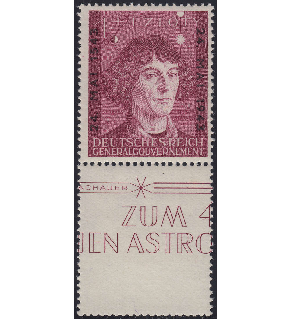 Generalgouvernment Nr. 104L postfrisch ** Leerfeld