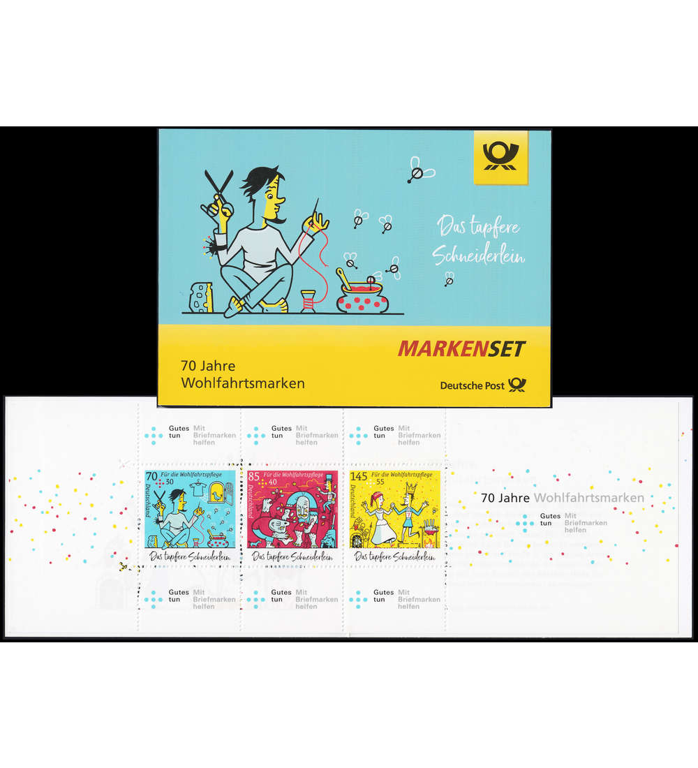 BRD Markenheft Nr. 113 Das tapfere Schneiderlein 2019