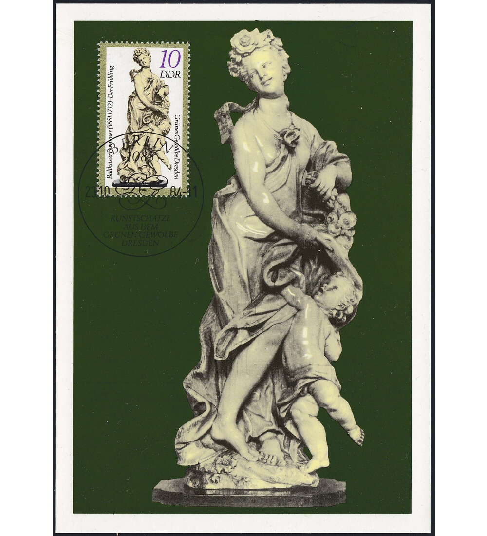 DDR Nr. 2905 I auf amtlicher Maximumkarte mit Sonderstempel