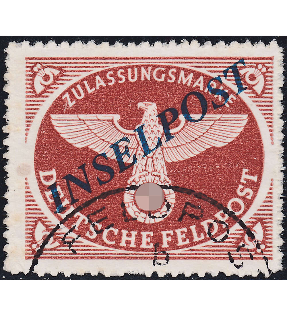 Deutsches Reich Feldpost Nr. 10 B gestempelt Bedarfsqualitt