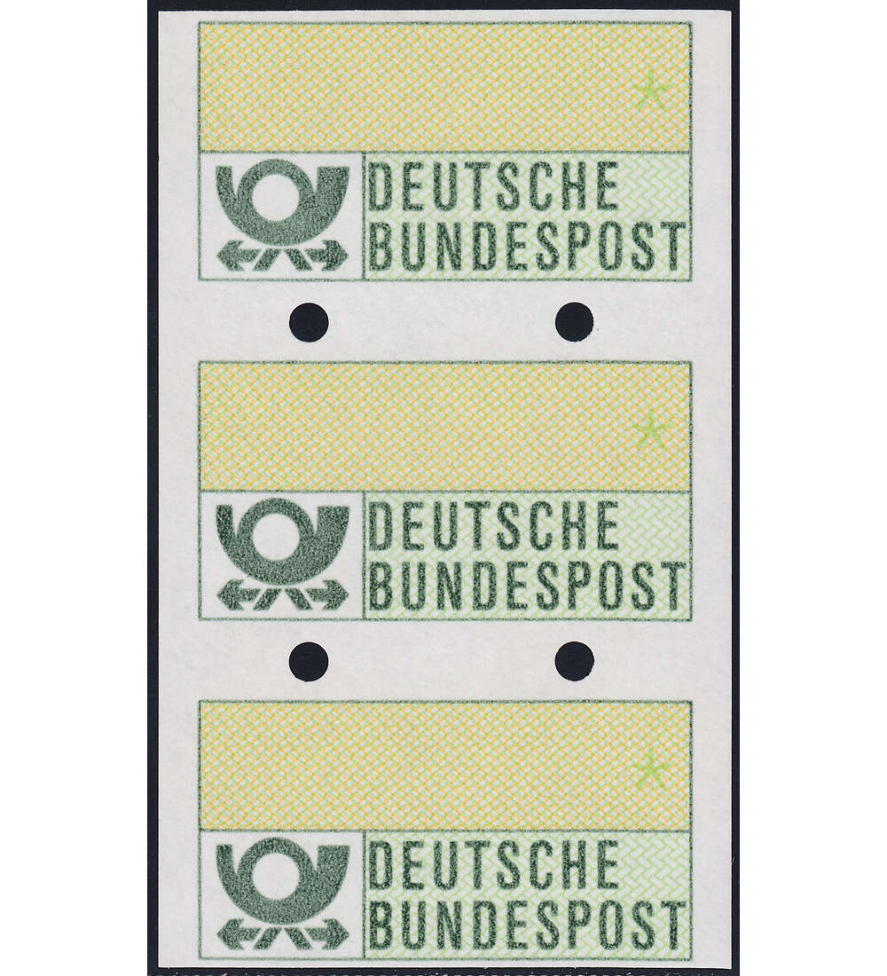 BRD - ATM - Leerfeldstreifen 3er-Streifen postfrisch **
