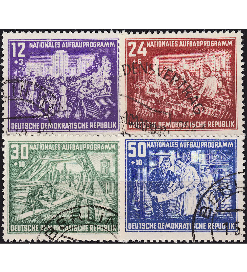 DDR - Sondermarken mit Nr. 303-306 gestempelt