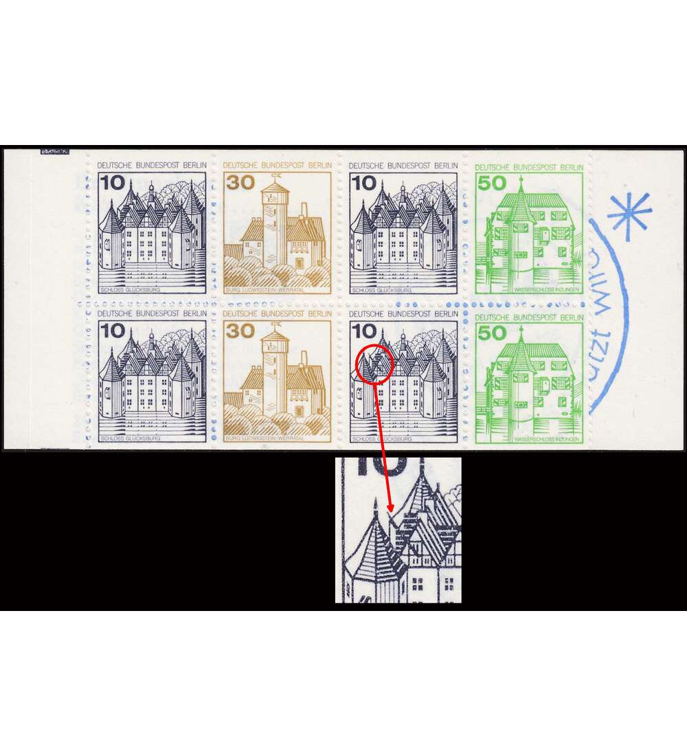 Berlin - MH-Abart MH 11 postfrisch **