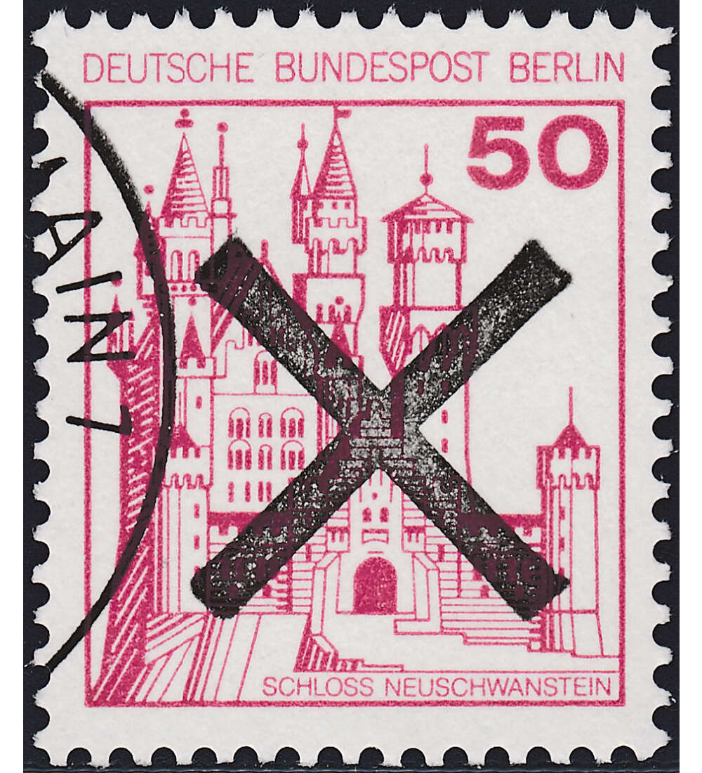 Berlin - Andreaskreuzmarke Burgen und Schlsser postfrisch **