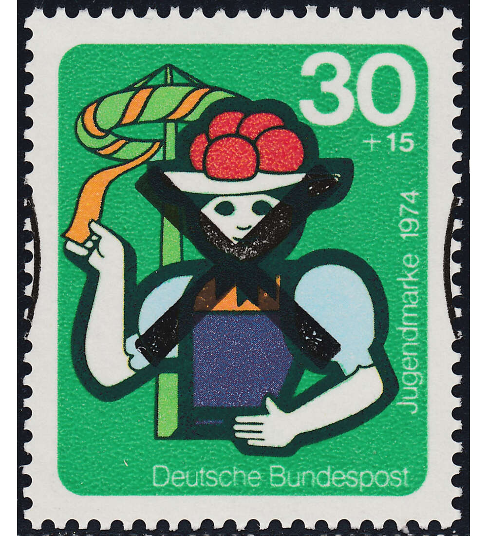 BRD Bund Andreaskreuz postfrisch ** Zuschlagsmarke