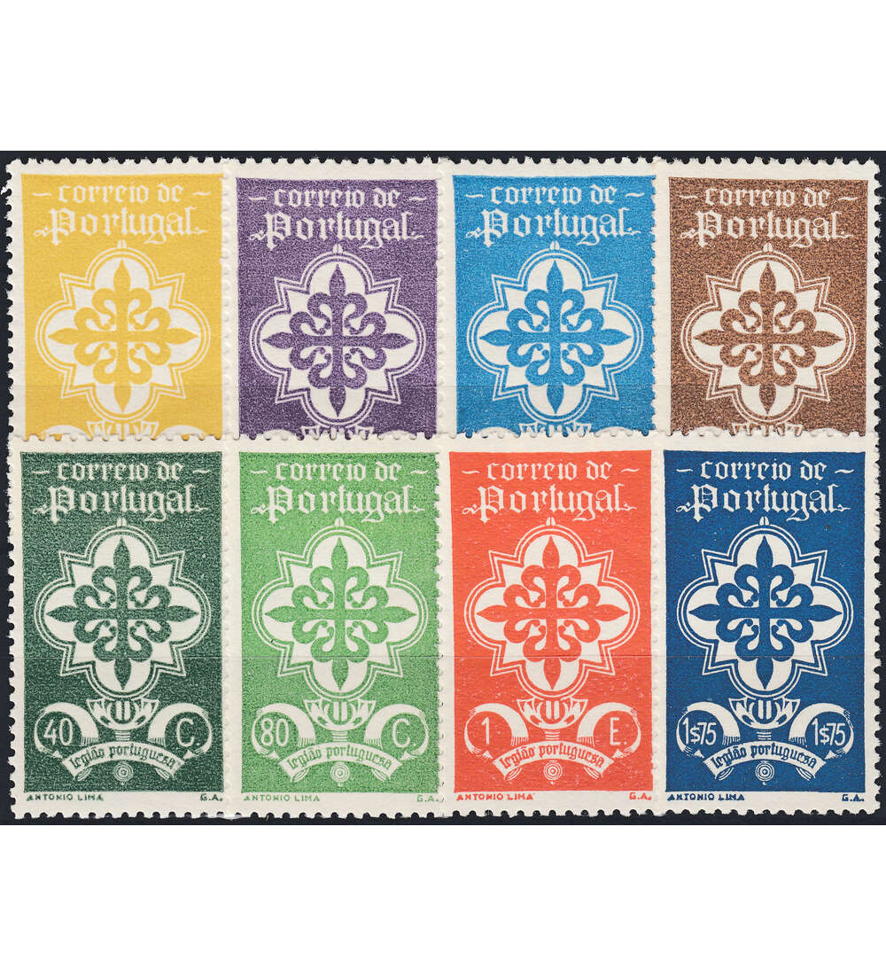 Portugal Legionsausgabe 1940 Nr. 606-613 postfrisch **