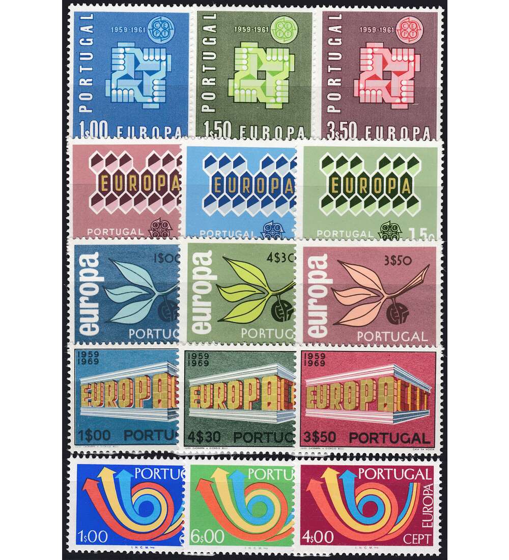 Portugal Europa Cept 15 ver. Werte postfrisch **