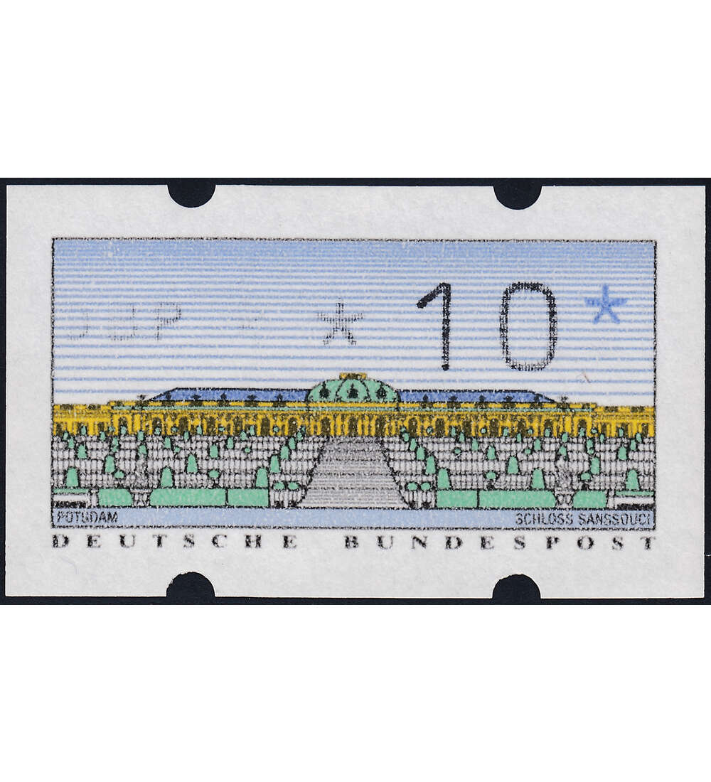 BRD Bund - ATM - Abart postfrisch ** fehlende Inschrift DBP