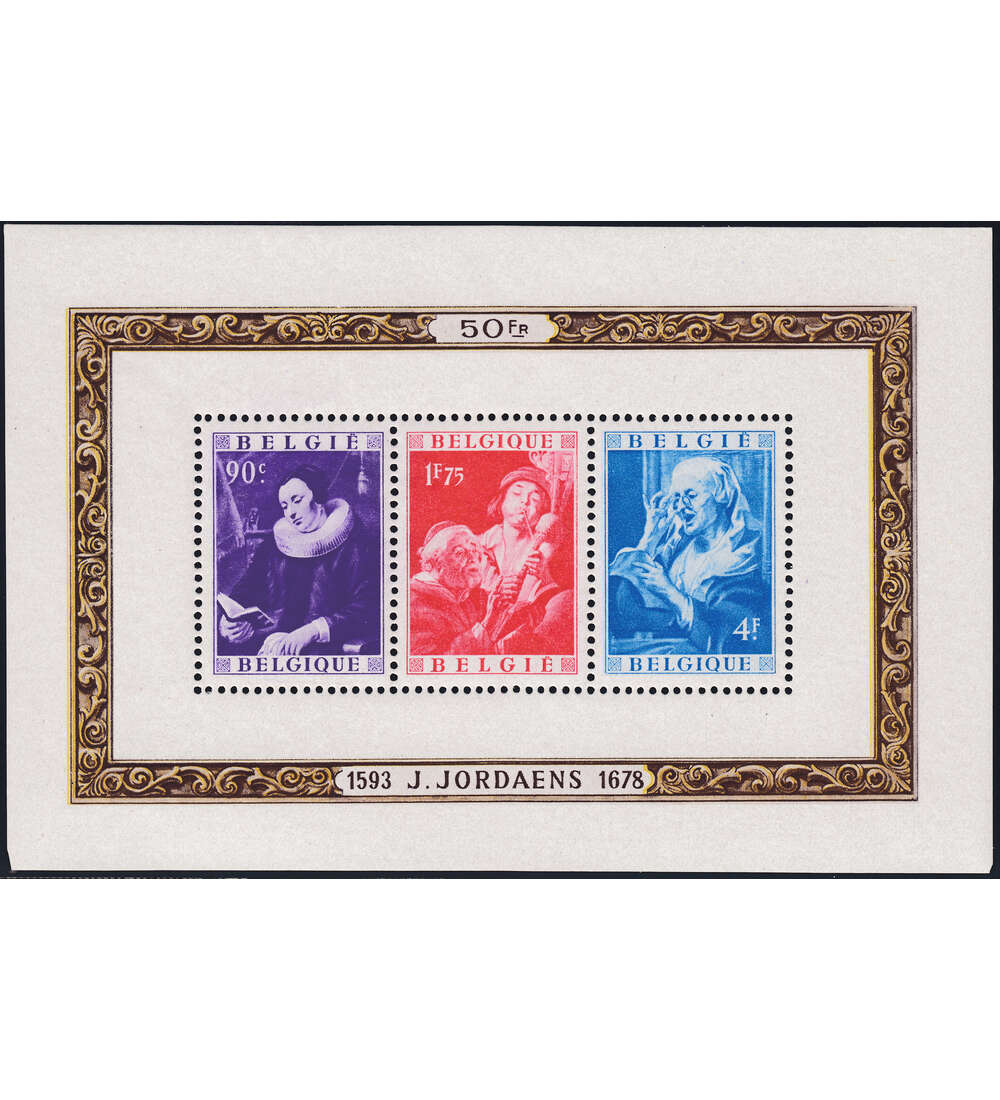 Belgien Block 22 postfrisch ** Gemlde II