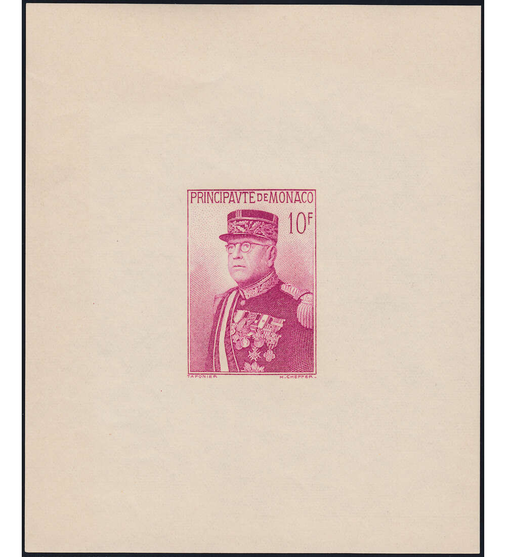 Monaco Block 1 postfrisch ** Nationalfeiertag