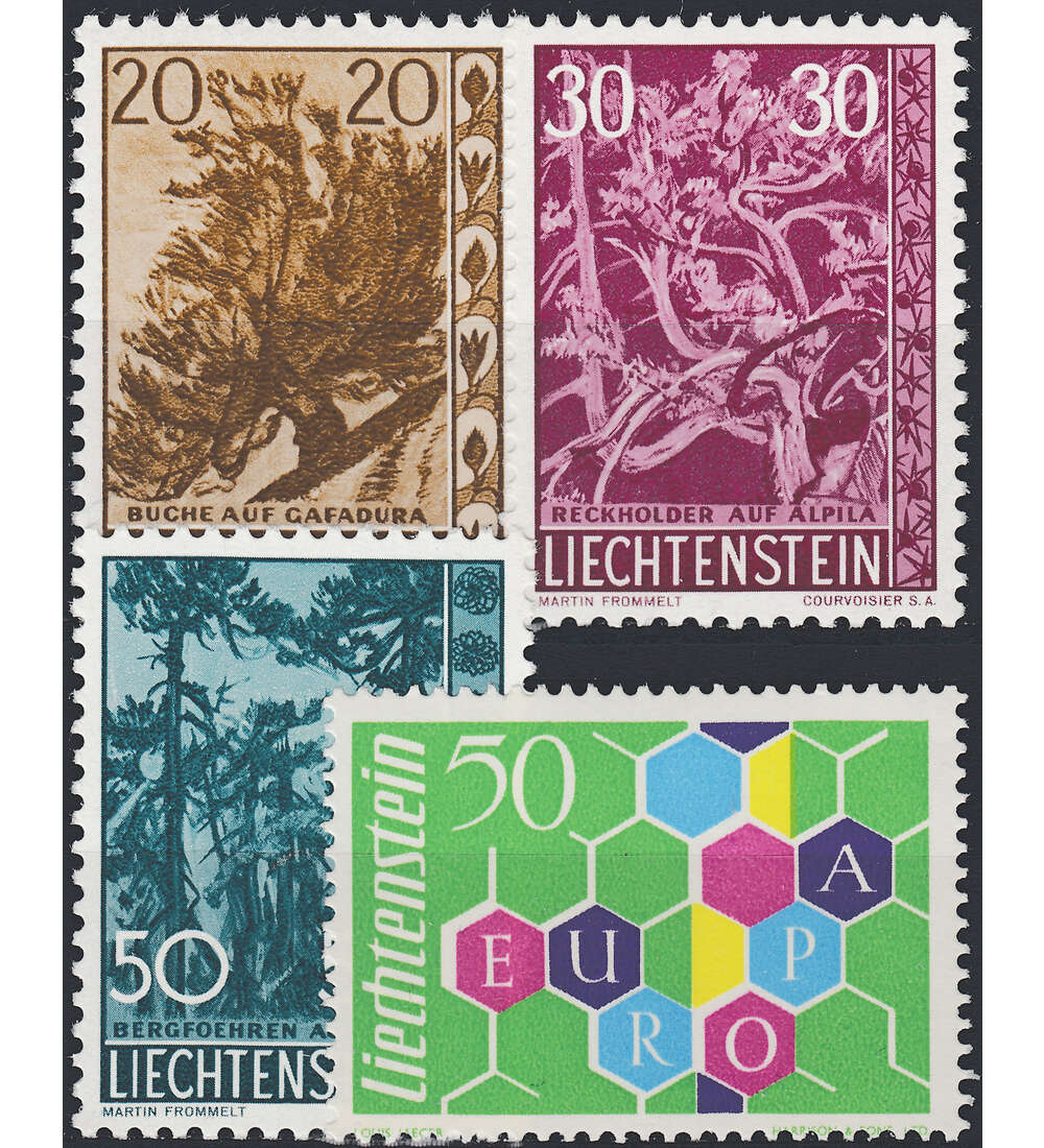 Liechtenstein Nr. 398 - 401 postfrisch **