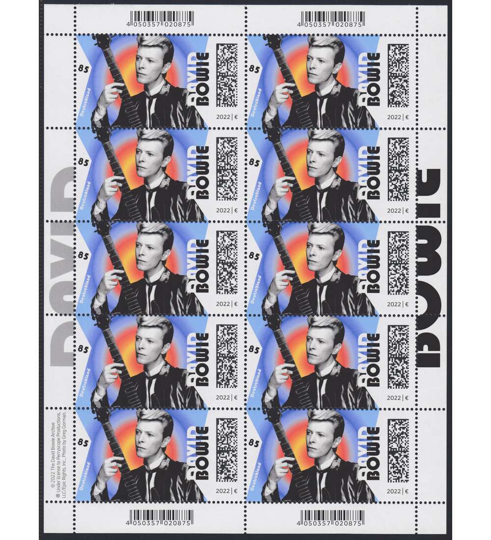 BRD Bund Nr. 3661 postfrisch ** David Bowie Kleinbogen