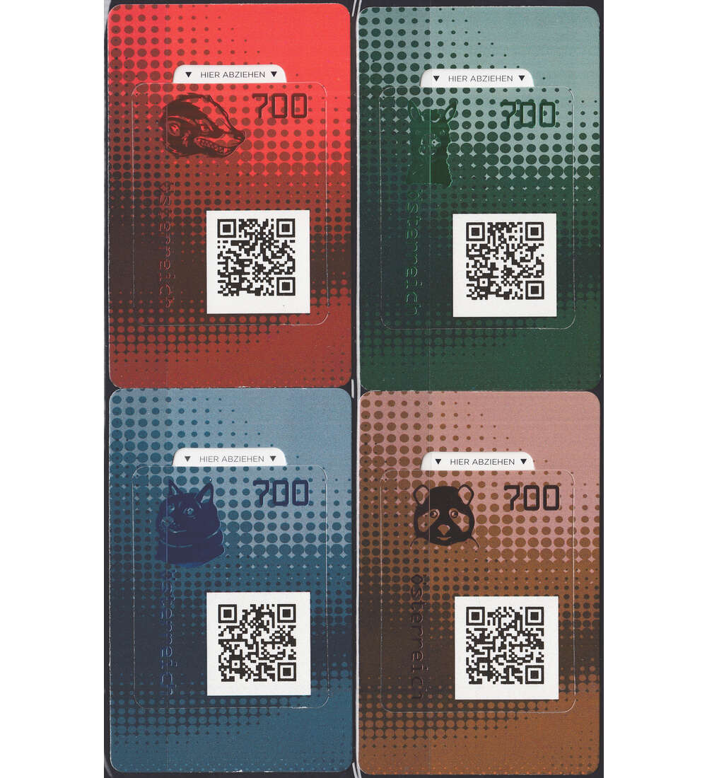 sterreich Crypto-Tier-Set 1 postfrisch **
