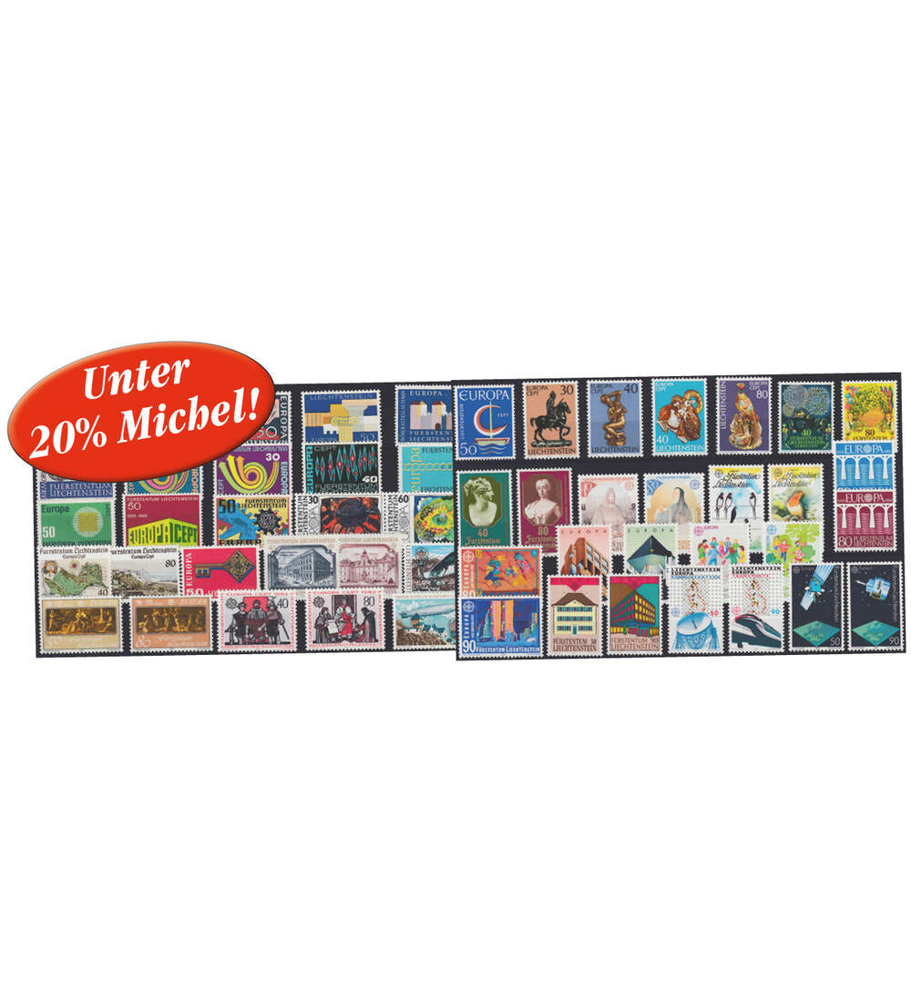 Liechtenstein CEPT 1960-1992 postfrisch **