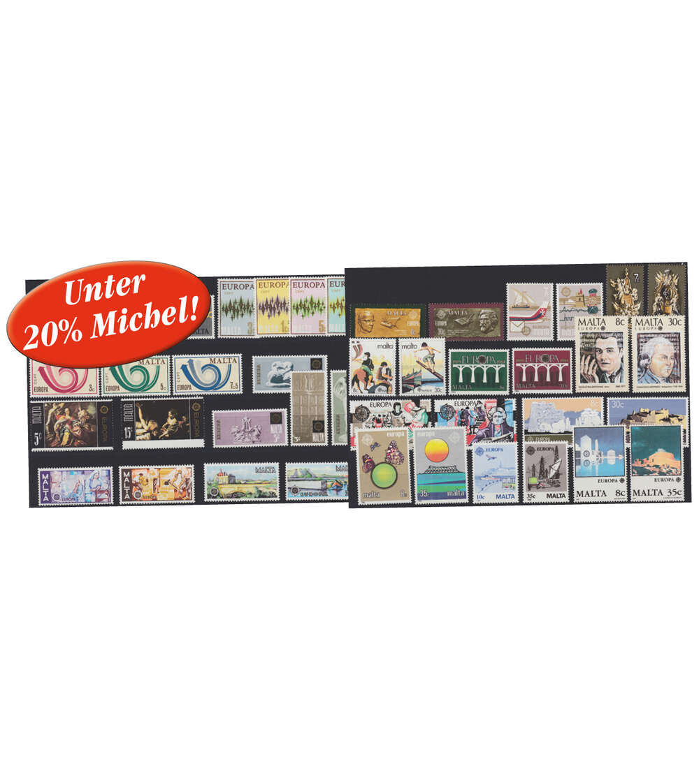 Malta CEPT 1971-1992 postfrisch **