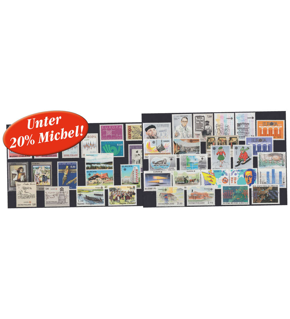 Finnland CEPT 1960-1992 postfrisch **