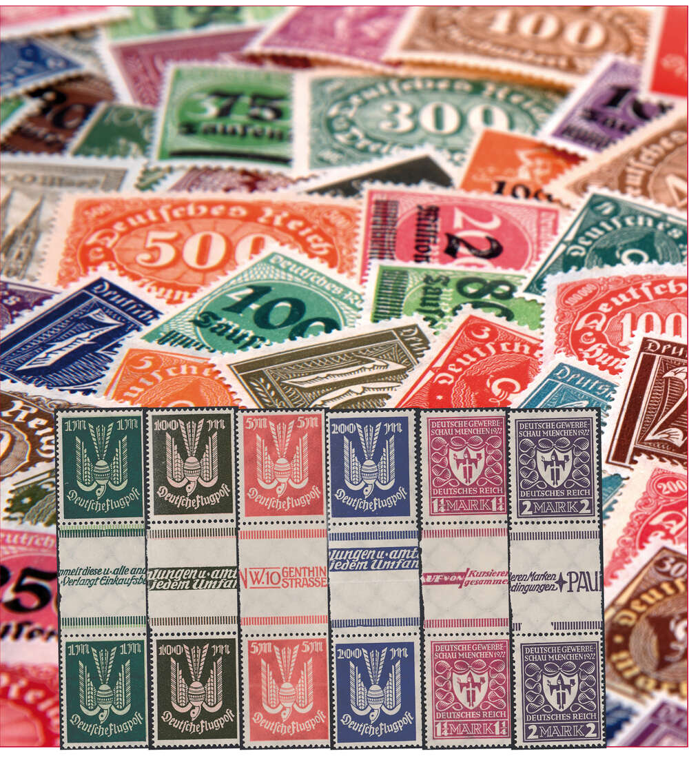 Deutsches Reich - Postfrisch 100 verschiedene Werte