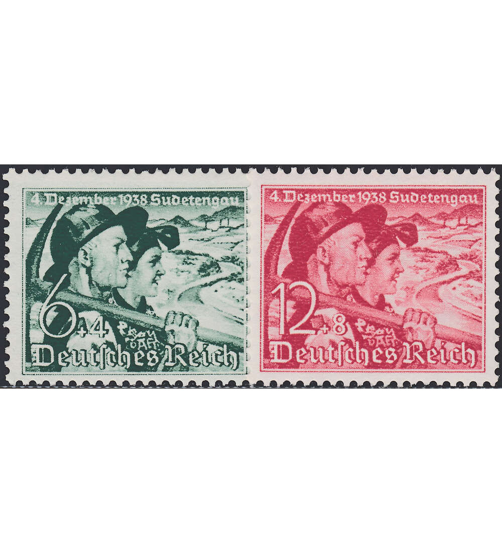 III. Reich postfr. Zusammenstellung mit Nr. 684-685