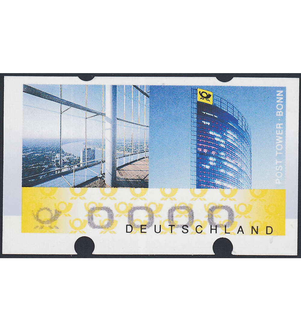 BRD-ATM-Testdruck postfrisch ** Post Tower Bonn