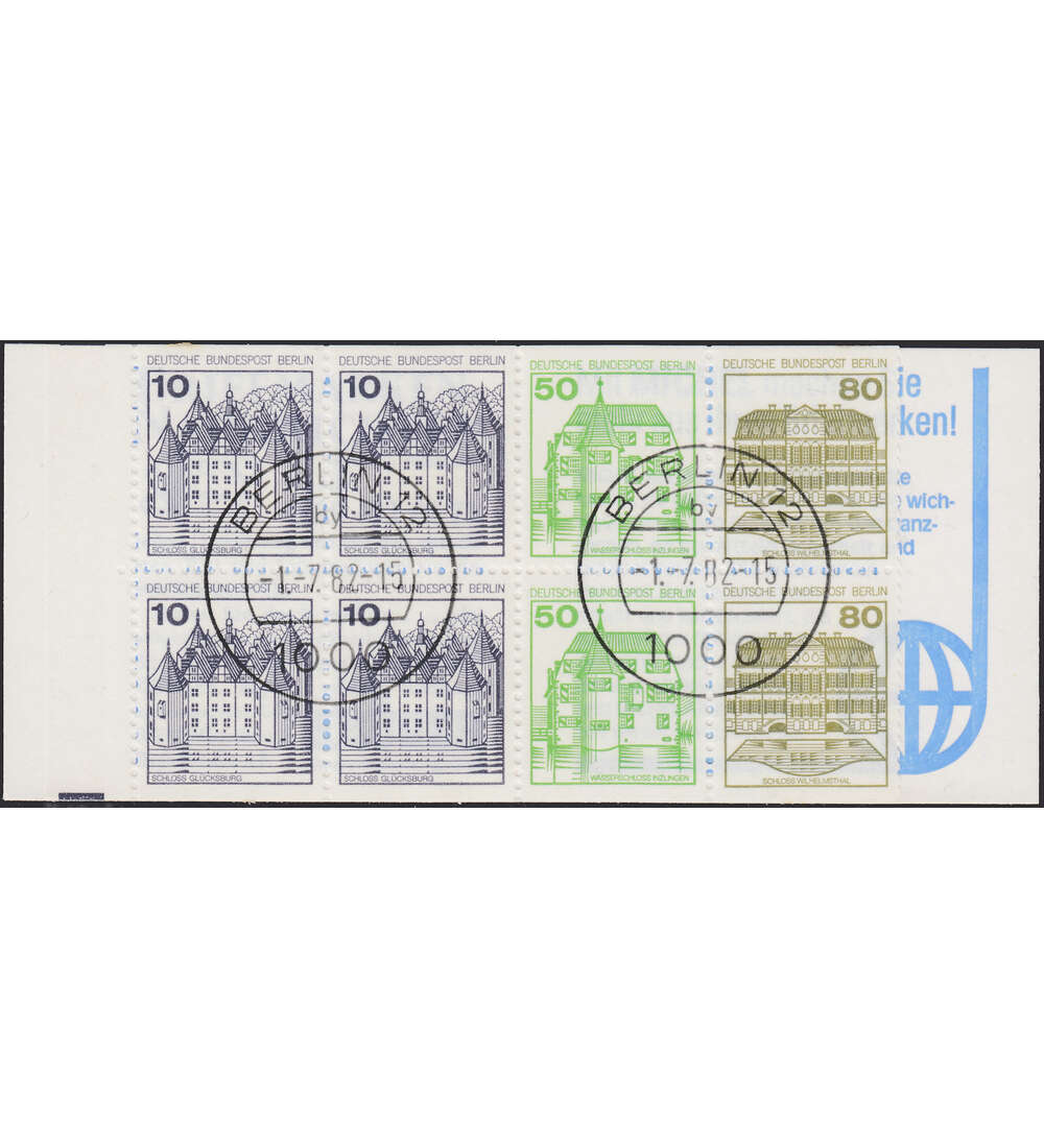 Berlin - Markenheft Nr. 13 gestempelt