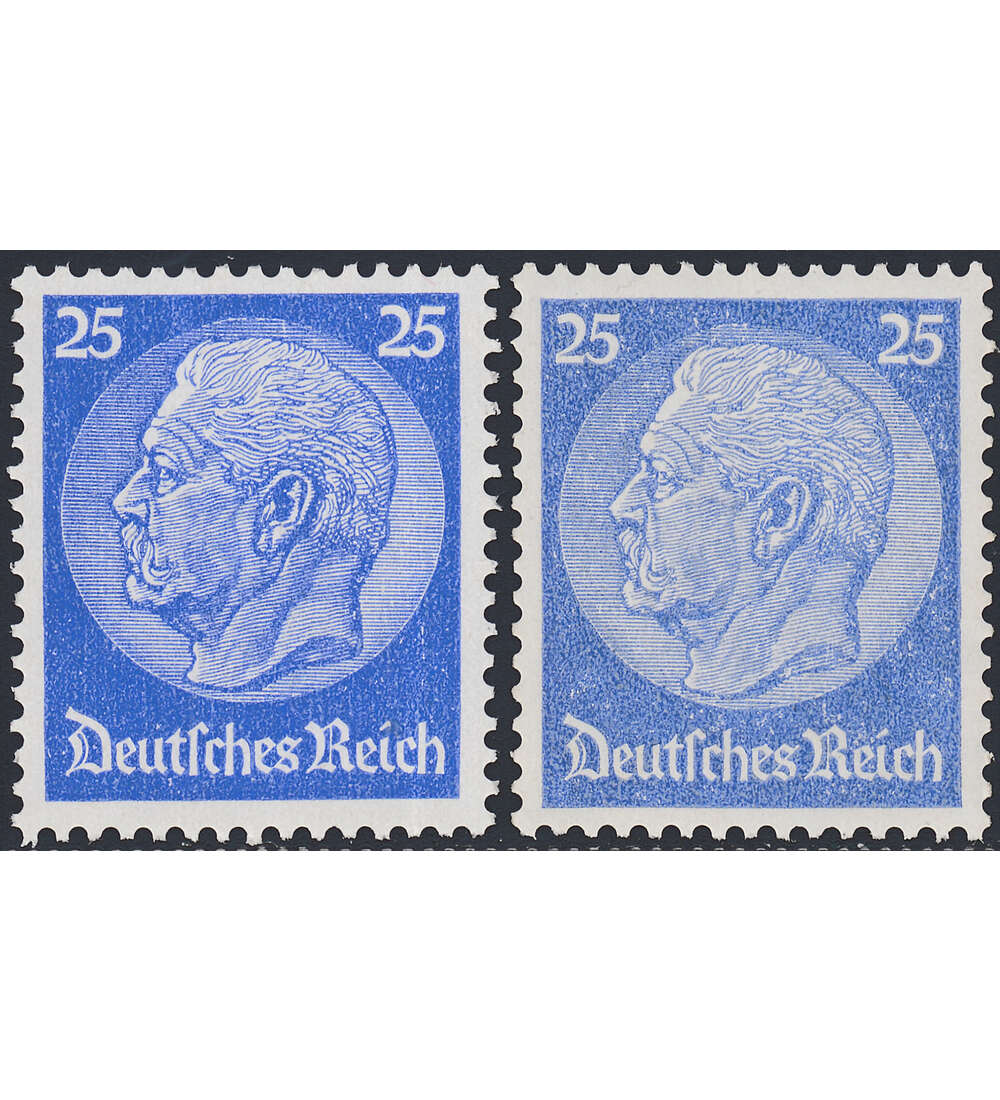 Deutsches Reich - Farben Nr. 522 a+b postfrisch **