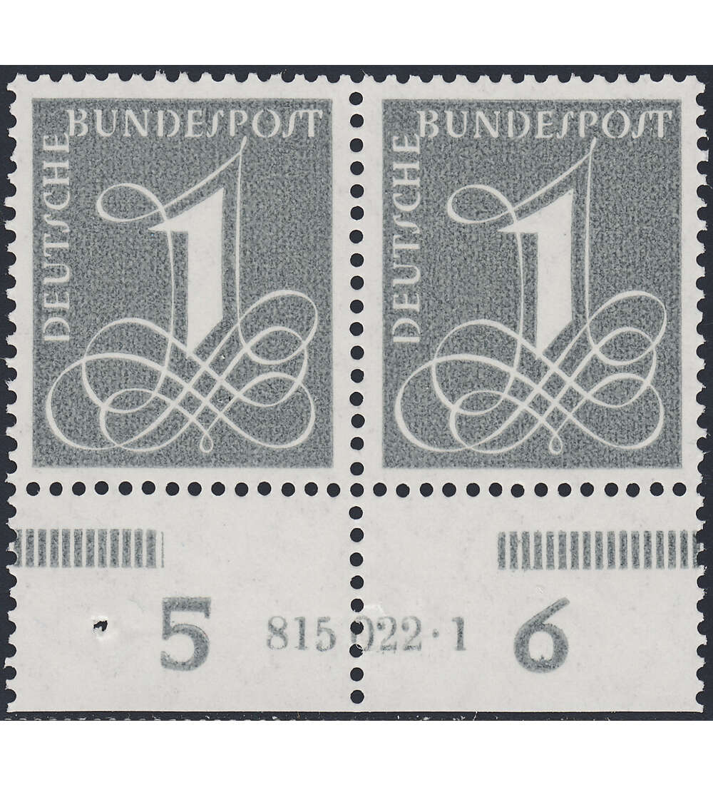 BRD Bund Nr. 226 x v mit HAN 815.022 postfrisch **